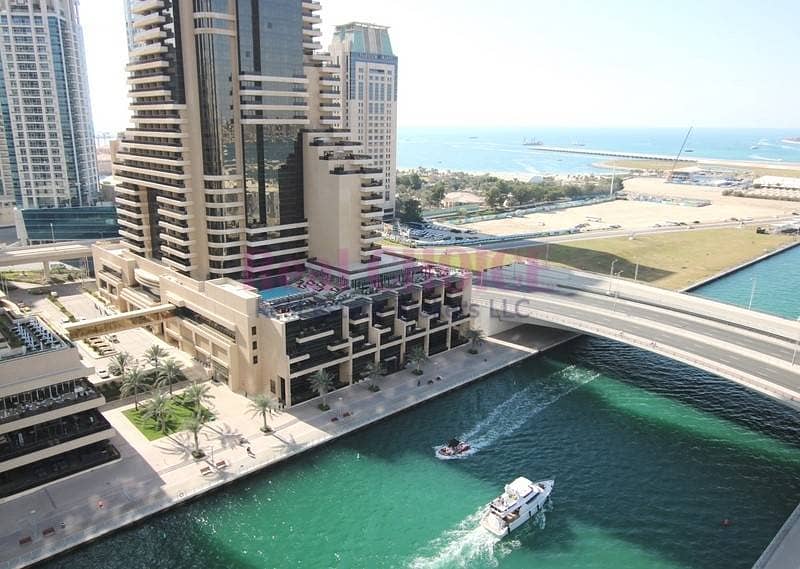 Fully Furnished|Full Marina and Sea View
