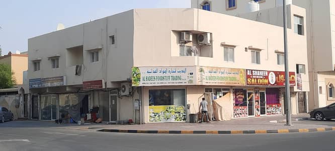Building for Sale in Al Nuaimiya, Ajman - For sale residential commercial building area  3600 sqft corner of two streets