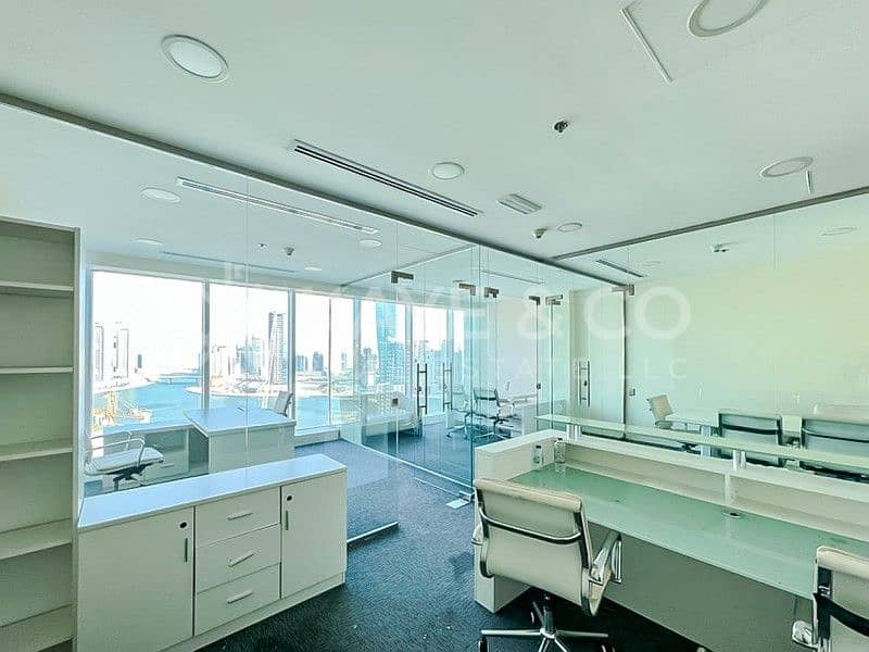 Commodious Office | Furnished Office | Canal View