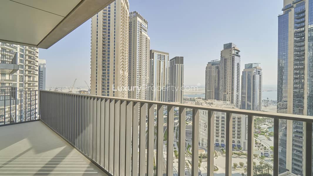 شقة في برج أفق الخور 2 أفق الخور مرسى خور دبي ذا لاجونز 2 غرف 120000 درهم - 6393178