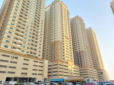 1 Bedroom Flat for Sale in Emirates Lake Towers, Ajman - Open view 1 bhk sale lake tower C4 ajman