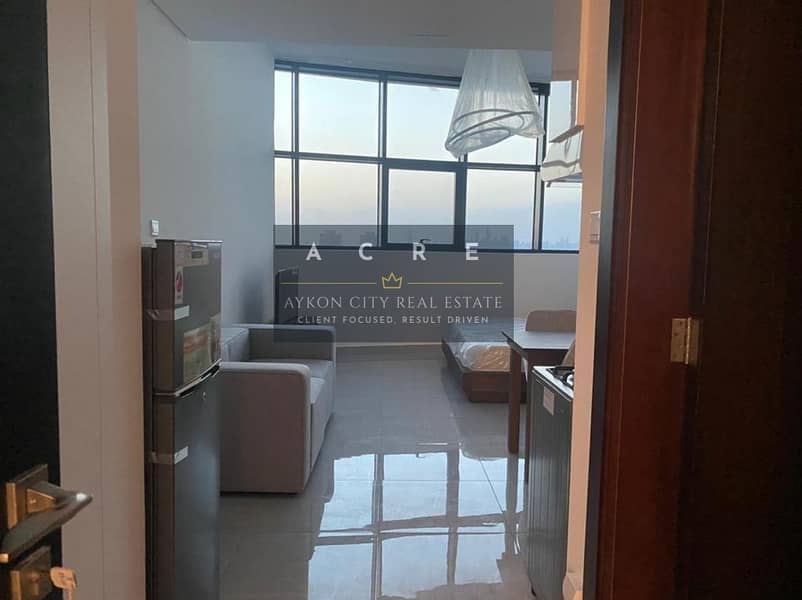 FURNISHED STUDIO WITH GOOD VIEW IN JVC