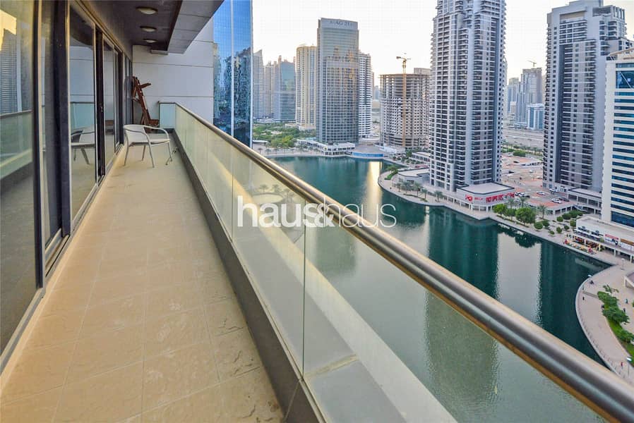 位于朱美拉湖塔 (JLT)，JLT V区，金冠景观公寓1号 2 卧室的公寓 100000 AED - 6395212