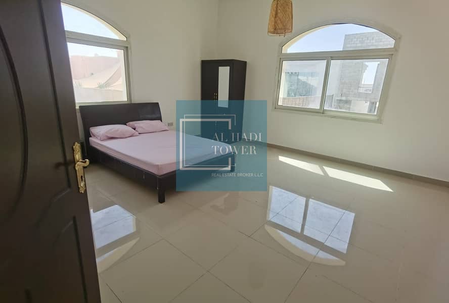 amazing Furnished small one bhk for rent in Khalifa city a 3500 monthly