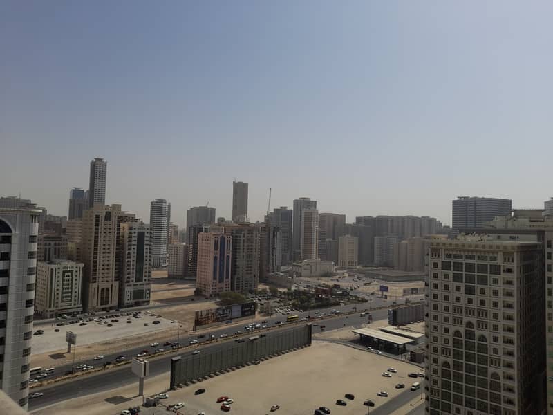 Panoramic views 20 days free 3bhk Apartment with Laundry room just in 38k in Al taawun Sharjah
