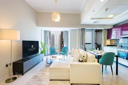 1 Bedroom Flat for Rent in Dubai Marina, Dubai - VIP Castles Marina Suites - Lavish 1 BR with Sea and Marina View
