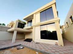 For sale villa, modern design, in an excellent location, a large building area, opposite the academy, and close to 1 minute from Sheikh Mohammed bin Z