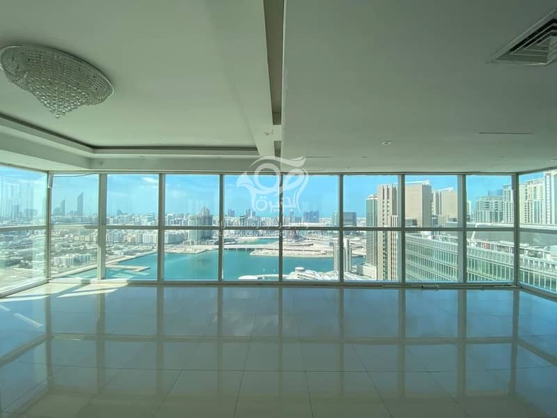 位于阿尔雷姆岛，滨海广场，RAK大厦 4 卧室的顶楼公寓 4800000 AED - 6381546