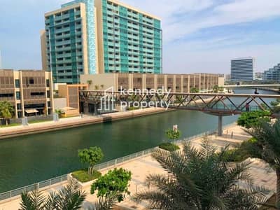 4 Bedroom Townhouse for Rent in Al Raha Beach, Abu Dhabi - Stunning Canal View I Private Pool I Beach Access