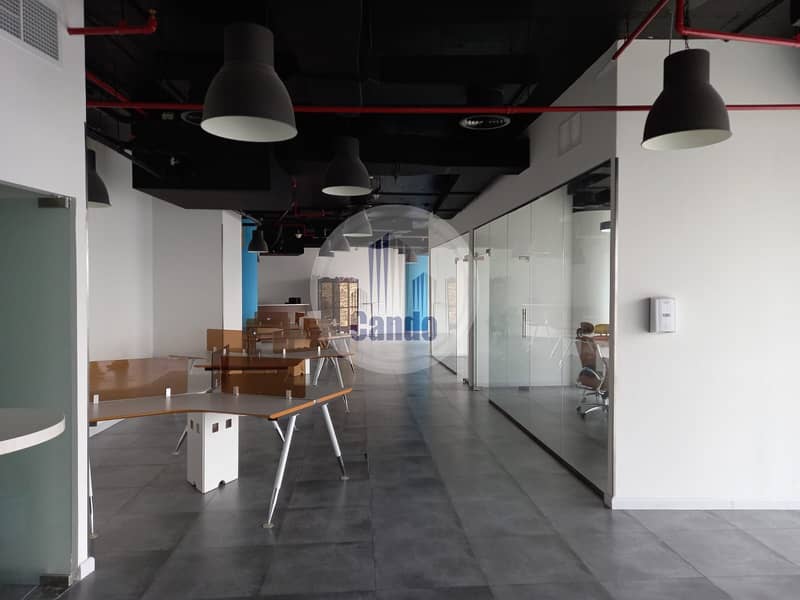 Fully Furnished Merged Office | Panoramic View | TECOM