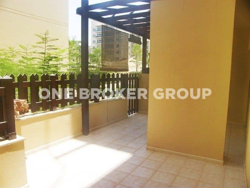 Large 1 BHK |Private Courtyard | Well maintained