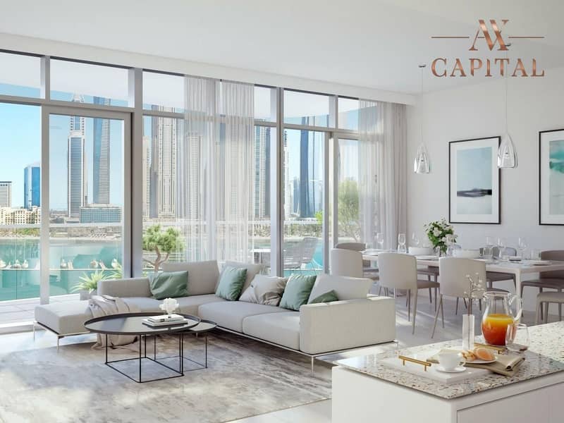 位于迪拜港，艾玛尔海滨社区，滨海景观公寓 1 卧室的公寓 2650000 AED - 6400551