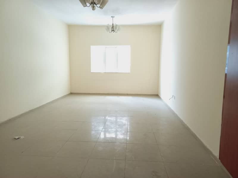 2 months free, A/c Free 2bhk with balcony in al Taawun area rent 34k in 4/6 cheqs