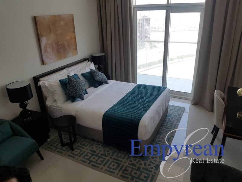 GLASS BALCONY| 37 Floor | BEST VIEWS IN JVC | WELL MAINTAINED| FULLY FURNISHED | WITH BALCONY