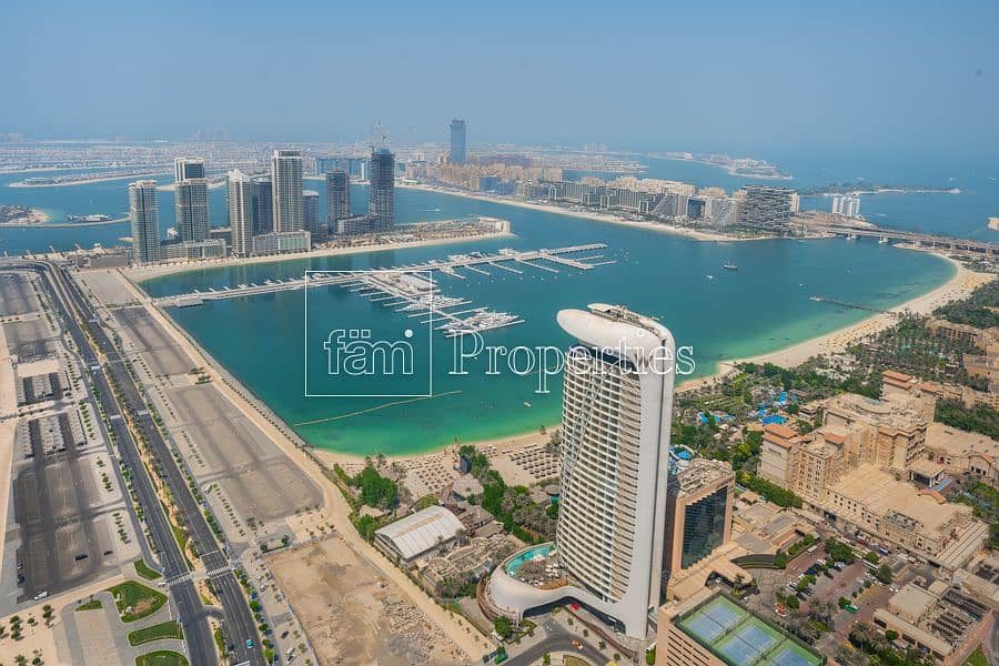 位于迪拜码头，公主府 2 卧室的公寓 136000 AED - 6370962