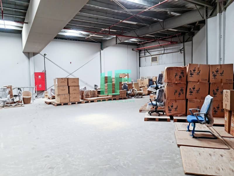 6028  Sq. ft Warehouse With Mezzanine for Rent in Nad Al Hamar