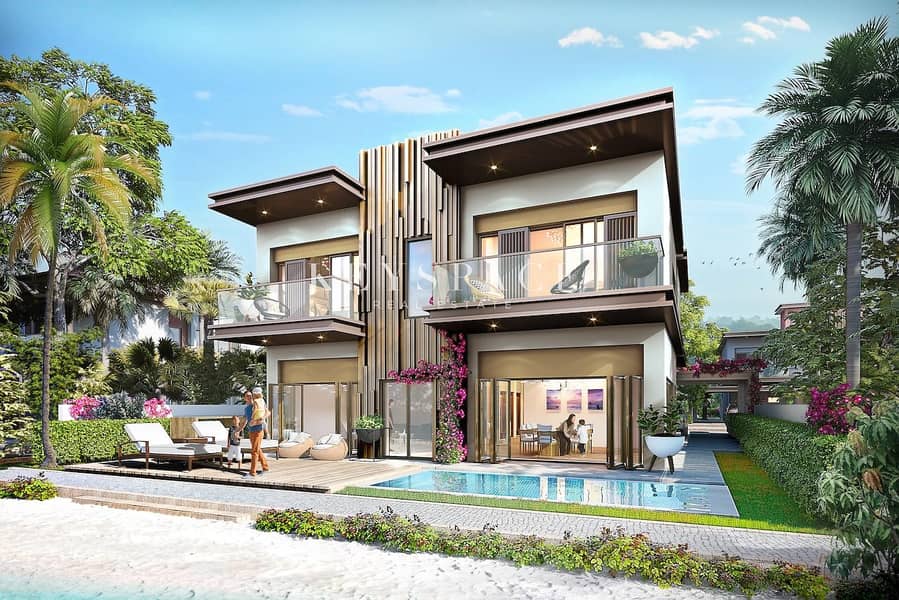 Elegant Villas | Azure Blue Lagoons | Waterfall Living | Exclusive Amenities | High ROI | Resale