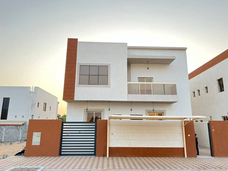 Villa for sale in Ajman close to the mosque at the price of a snapshot with the possibility of bank financing and on Mohammed bin Zayed Street