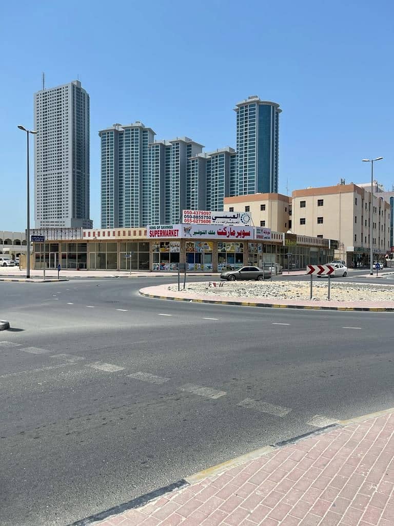 big shop for rent in ajman al rumaila near Corniche