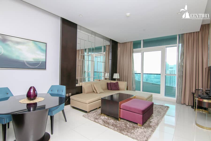 位于迪拜市中心，至尊顶峰大厦（高塔露台） 1 卧室的公寓 1250000 AED - 5904524