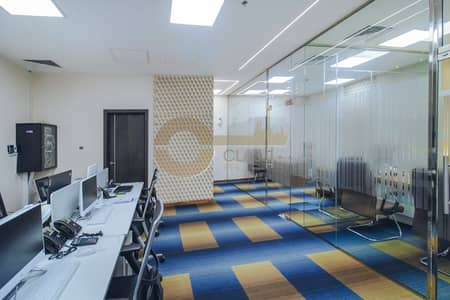 Office for Sale in Business Bay, Dubai - Fully Fitted Furnished Office | Near Metro
