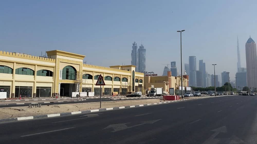 Retail shops available in Prime Location Al Quoz Bowling center (VS)
