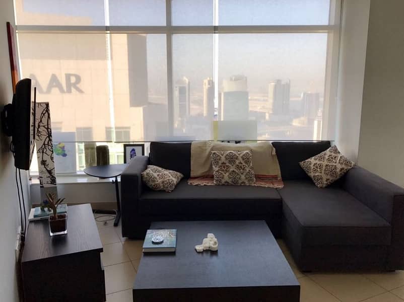 Fully Furnishes 1 BHK for Rent in Burj Views A
