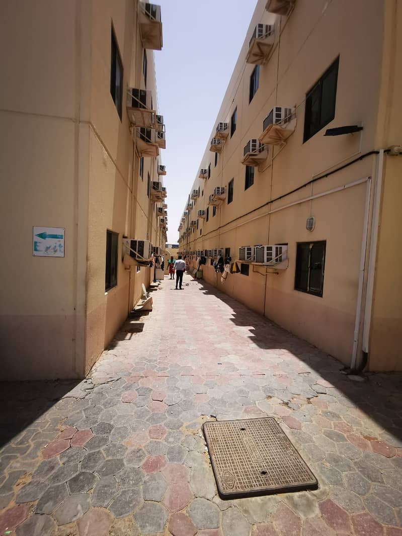 Labor housing for sale in Umm Al Quwain, Al-Thoob area Fully furnished workers housing