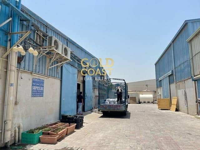 15,000 sqft Commercial warehouse for rent in al qouz 1