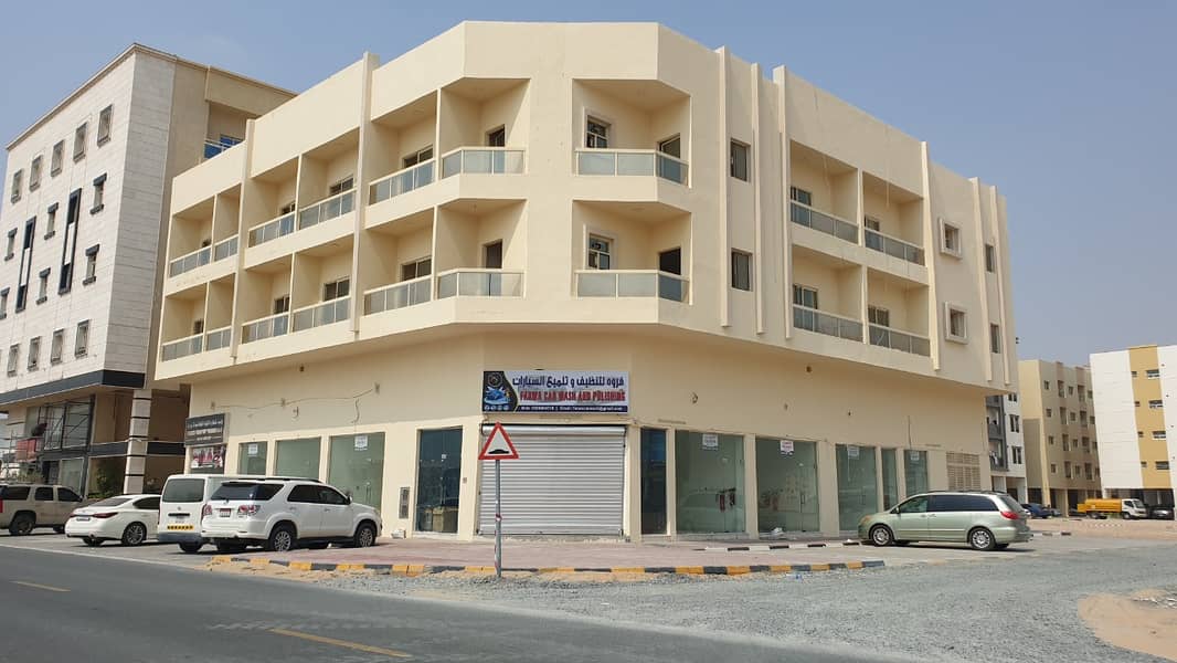 For sale a new building in Al Jurf - Ajman -Total income 650 k