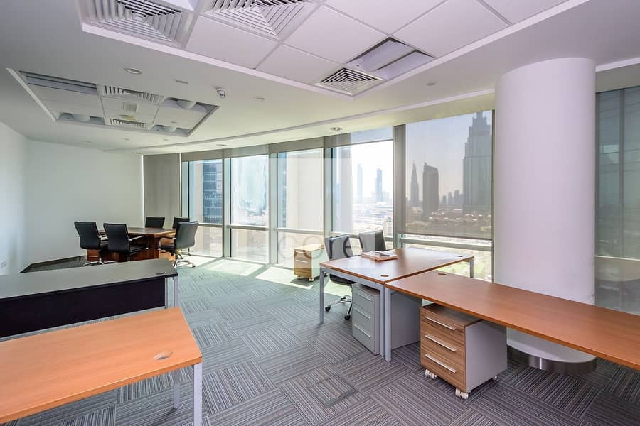 Fully furnished office | Emirates Financial