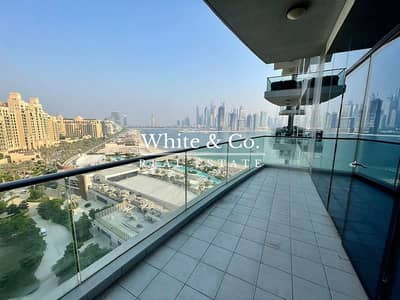 3 Bedroom Flat for Rent in Palm Jumeirah, Dubai - High floor | Sea view | Unfurnished