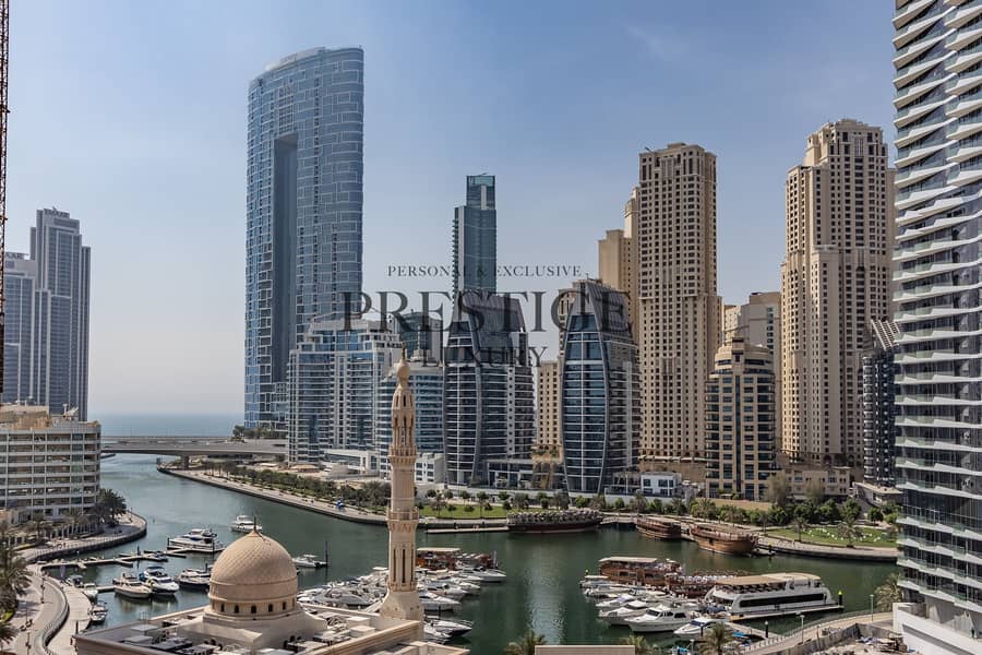 位于迪拜码头，埃斯坎滨海大厦 2 卧室的公寓 105000 AED - 6352511