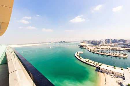 2 Bedroom Flat for Rent in Al Raha Beach, Abu Dhabi - Low Floor | Sea Facing | Large Balcony | Vacant
