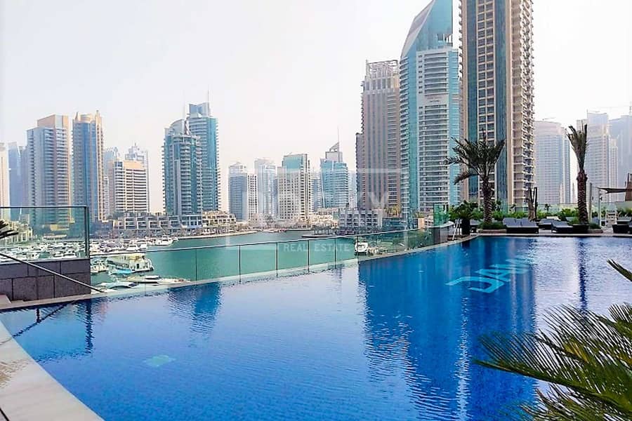 位于迪拜码头，达马克塔楼 2 卧室的公寓 2400000 AED - 6409722