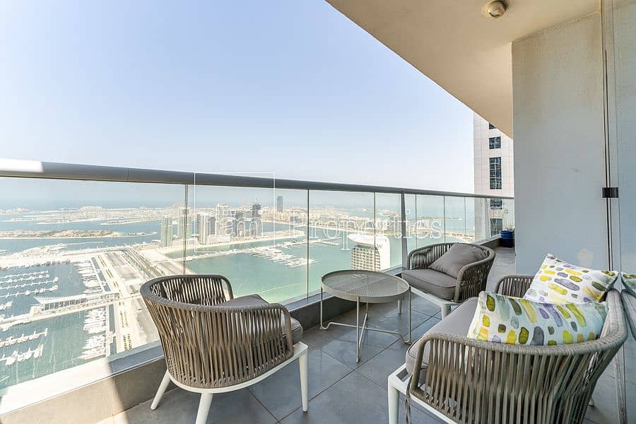 High Floor with Impeccable Views| Unfurnished