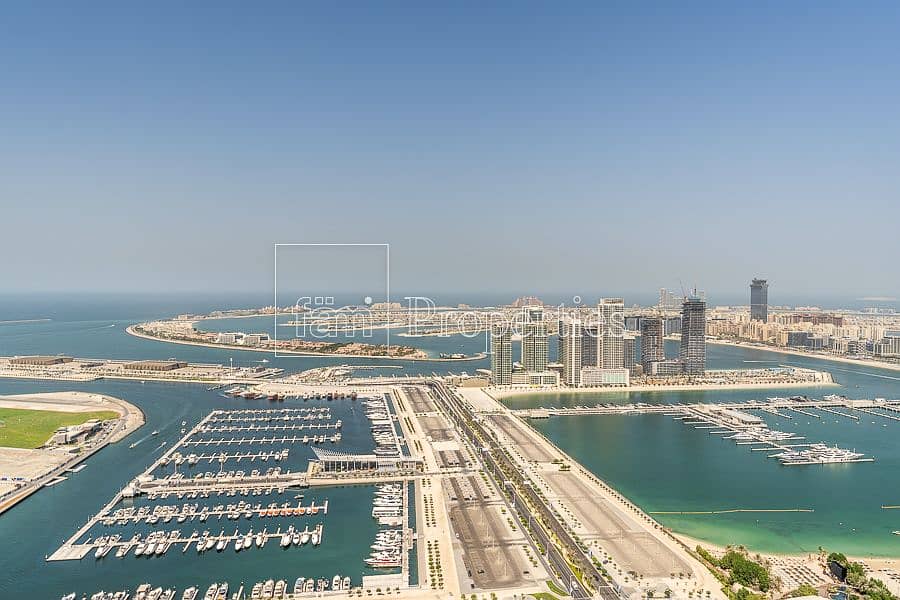 位于迪拜码头，阿联酋皇冠大厦 3 卧室的公寓 450000 AED - 6410603