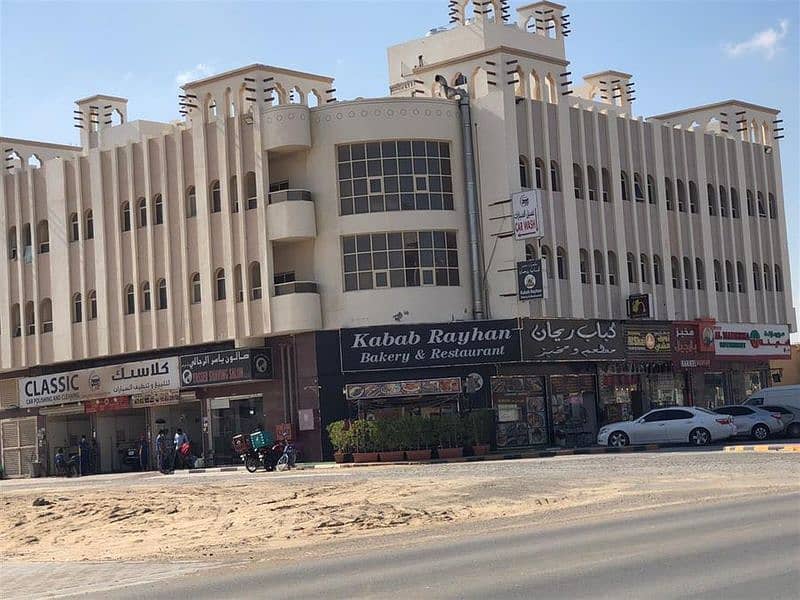 Very clean one bedroom hall in Ajman Split AC, perfect location, on the main road