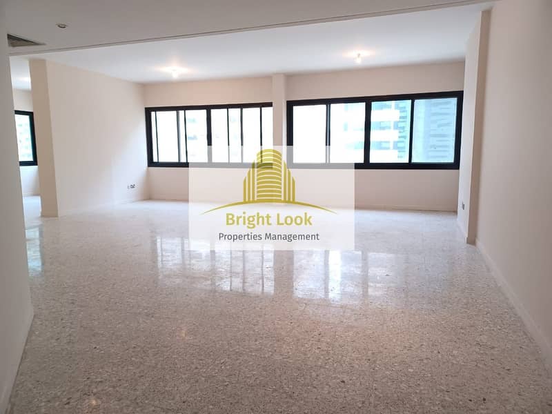 Spacious 4 Bedroom Apartment with Maid\'s room in 90,000/year rent located on Najda Street