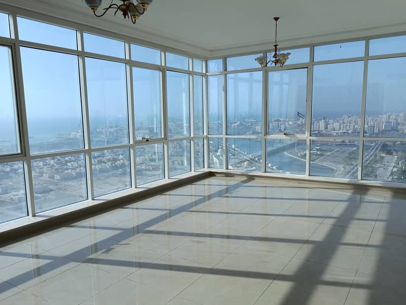 Panoramic View | Free AC/Pool/Month | All Masters 3BHK | Dinning/TV Lounge | Corniche Al Buhaira