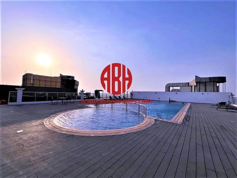 ROOF TOP POOL | CENTRAL LOCATION  IN DSO  | RENTED FOR 50,000 AED