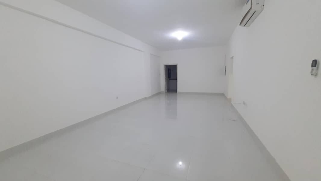Apartment 3 rooms and a very large hall, second inhabitant of Shakhbout city, second floor, near Domino\'s restaurant and