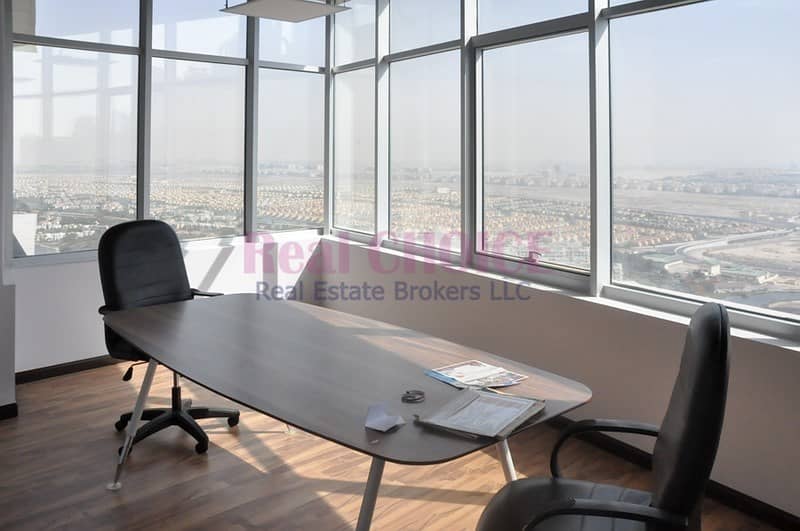 Rented Unit|Fitted Office with Partition