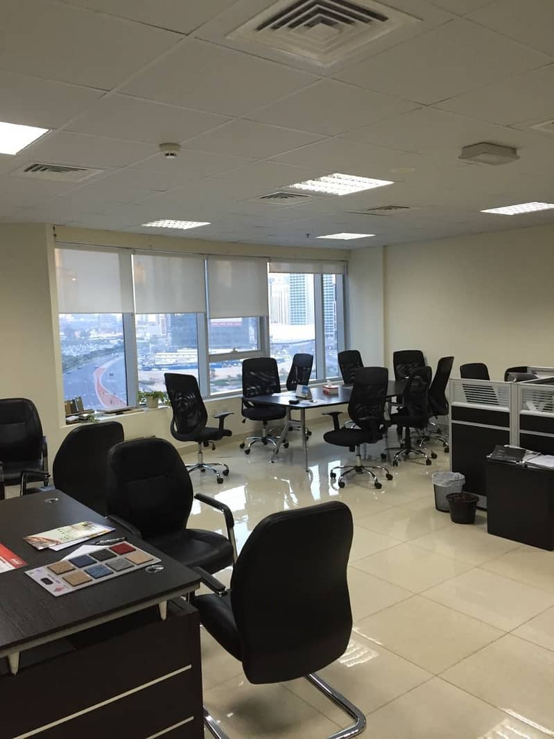 Hot Deal | Fitted Office | 2 Parking | Near Metro | business Bay