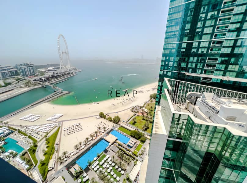 SEA VIEW + DUBAI EYE | AMAZING HOTEL SERVICE APT