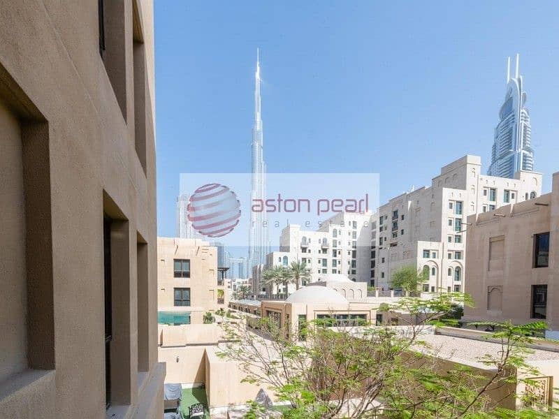 Well Maintained|Burj Khalifa View|Upgraded Kitchen