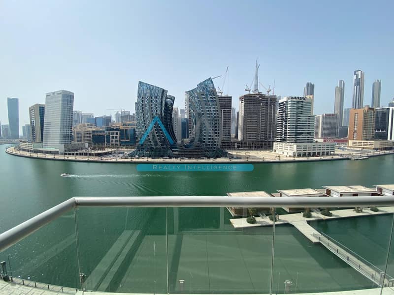 Full Lake View | 2 En-suite bedrooms for rent | Business Bay | Dubai