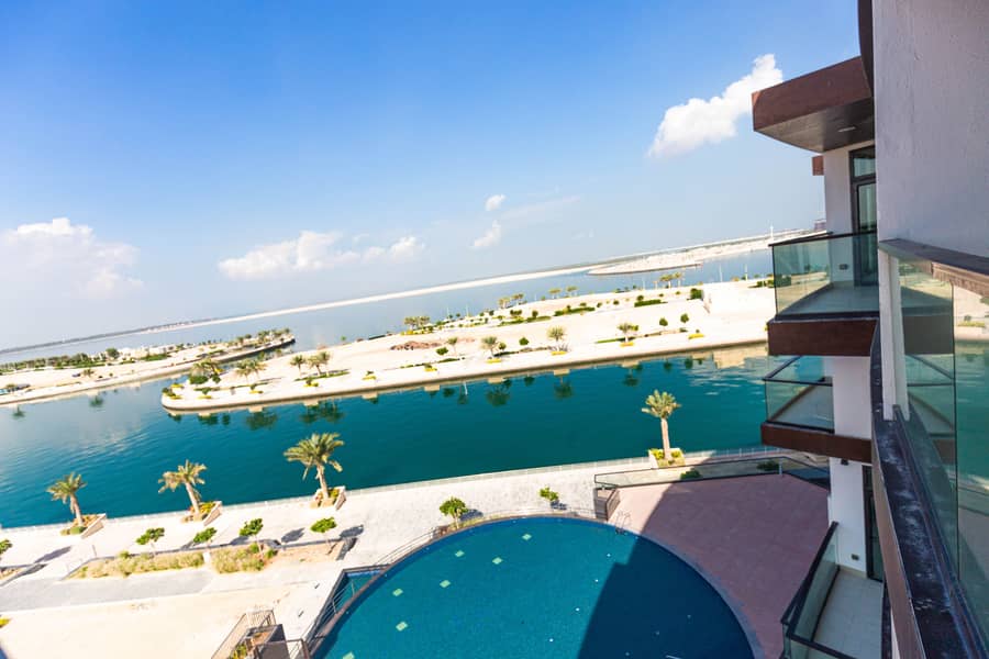 位于阿拉哈海滩，运河景观大厦 2 卧室的公寓 110000 AED - 6415891