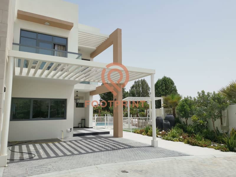 Single Row 4 bed town-house | Full park view | Damac Hills 1