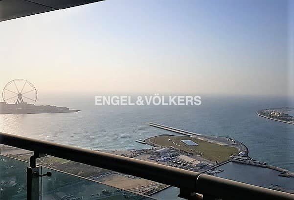 Panoramic sea view | 2BR |Princess Tower